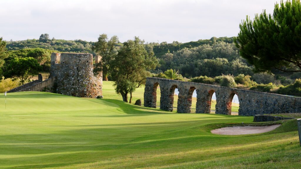 Greenside at Penha Longa Golf Course, Lisbon Portugal