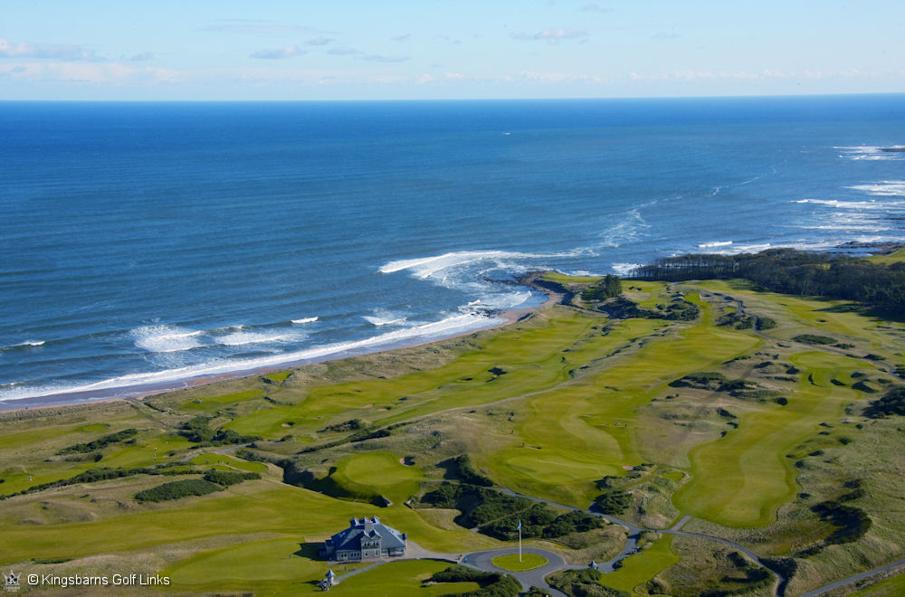 Kingsbarns Clubhouse and Coastline