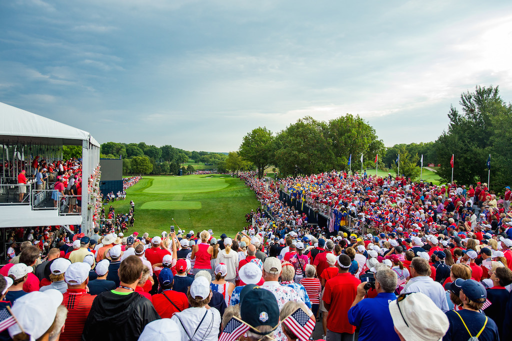 Solheim Cup Tee Shot