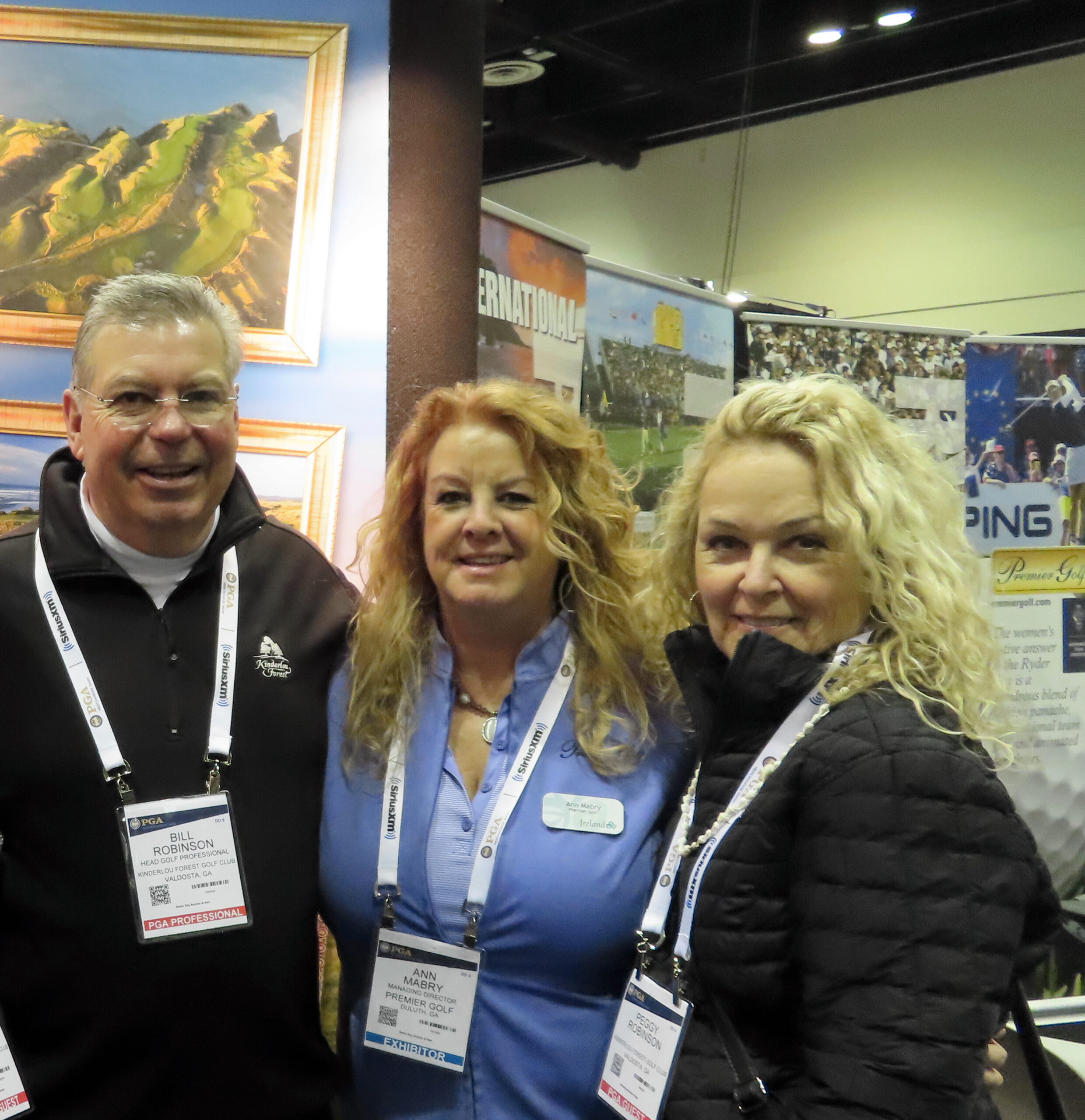 Ann Mabry at the PGA show