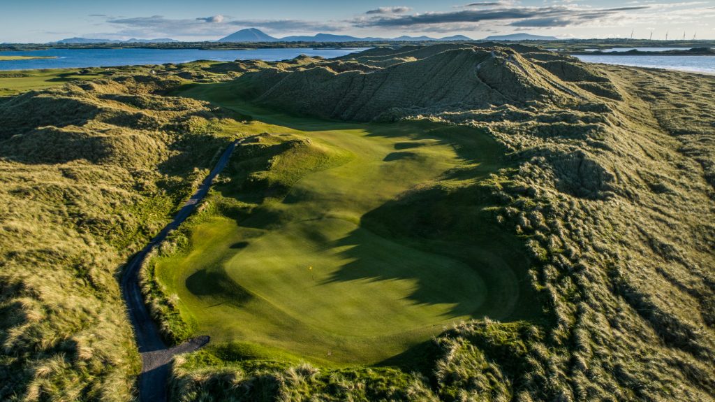 The rugged natural landscape of Enniscrone