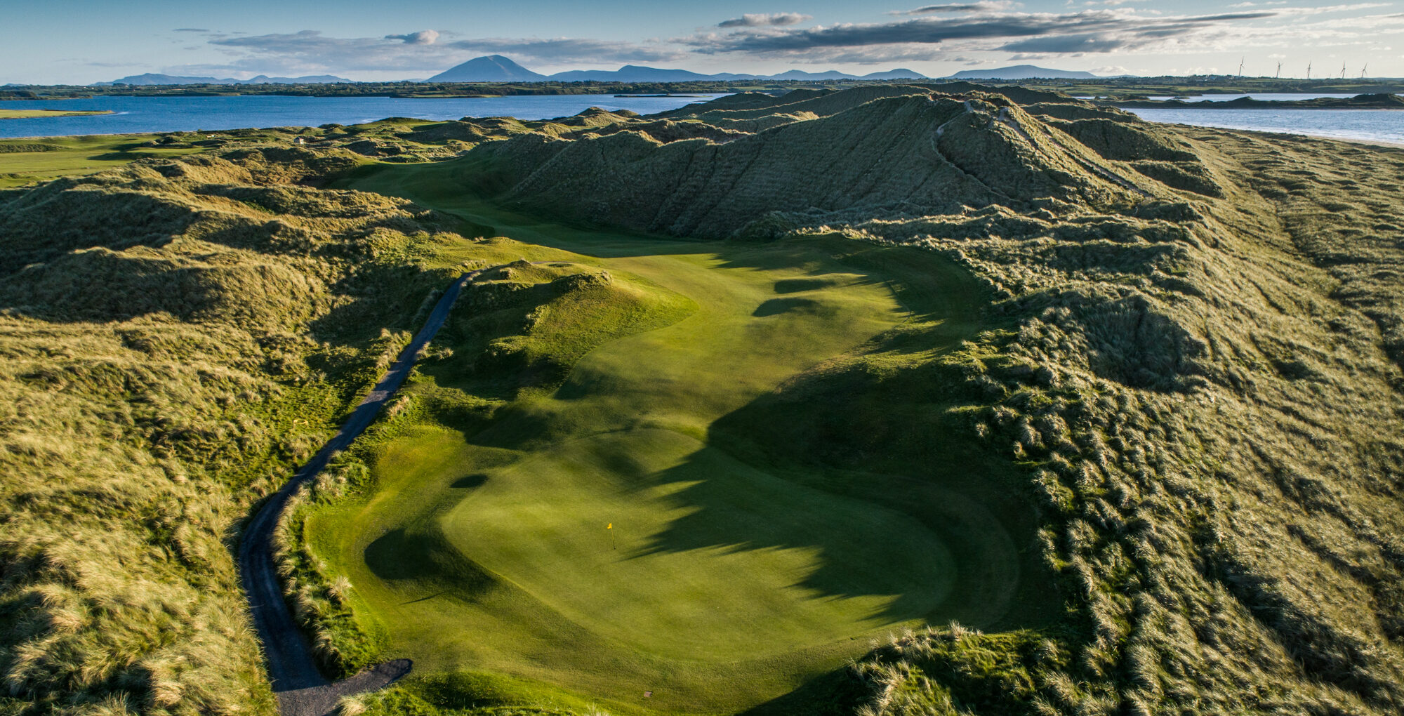 The rugged natural landscape of Enniscrone