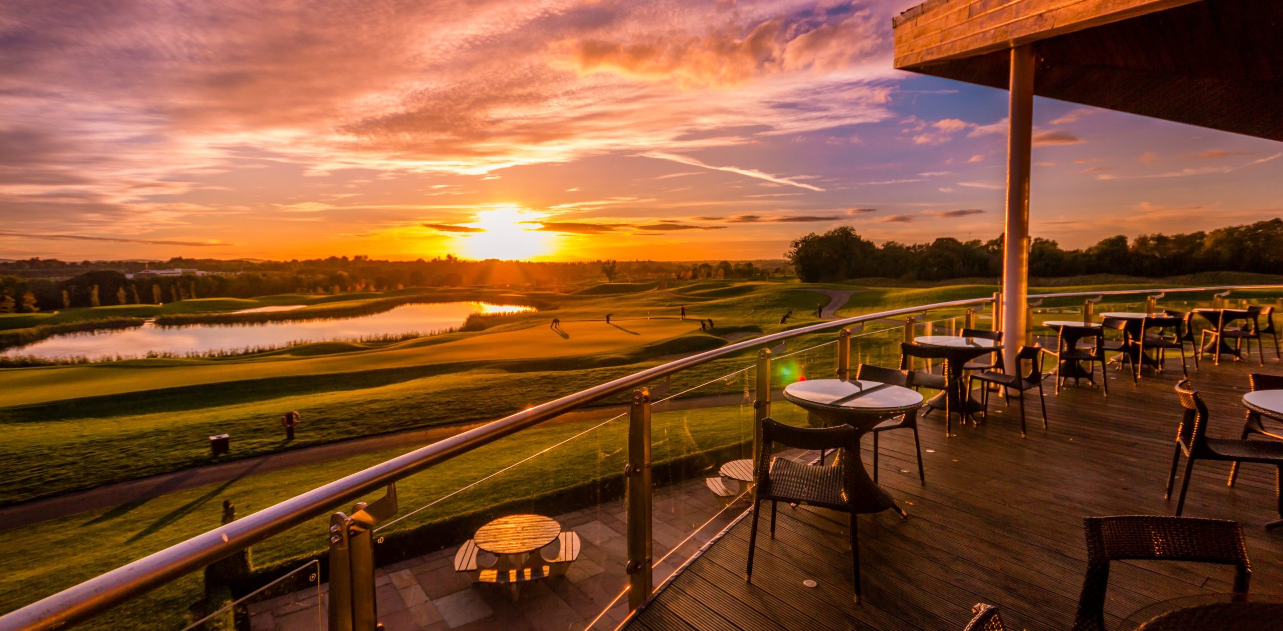 Sunset at Adare Manor