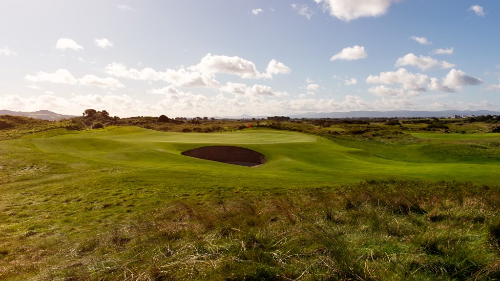 The open spaces of Portmarnock Golf Club
