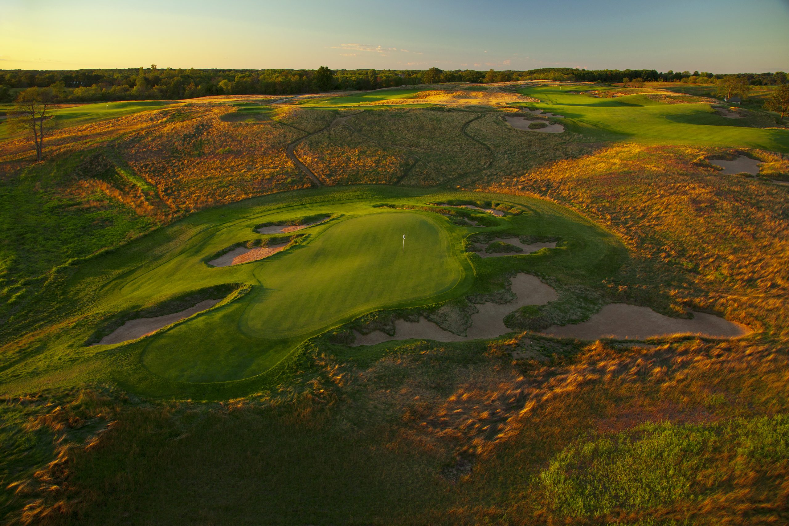 9th Hole at Erin Hills