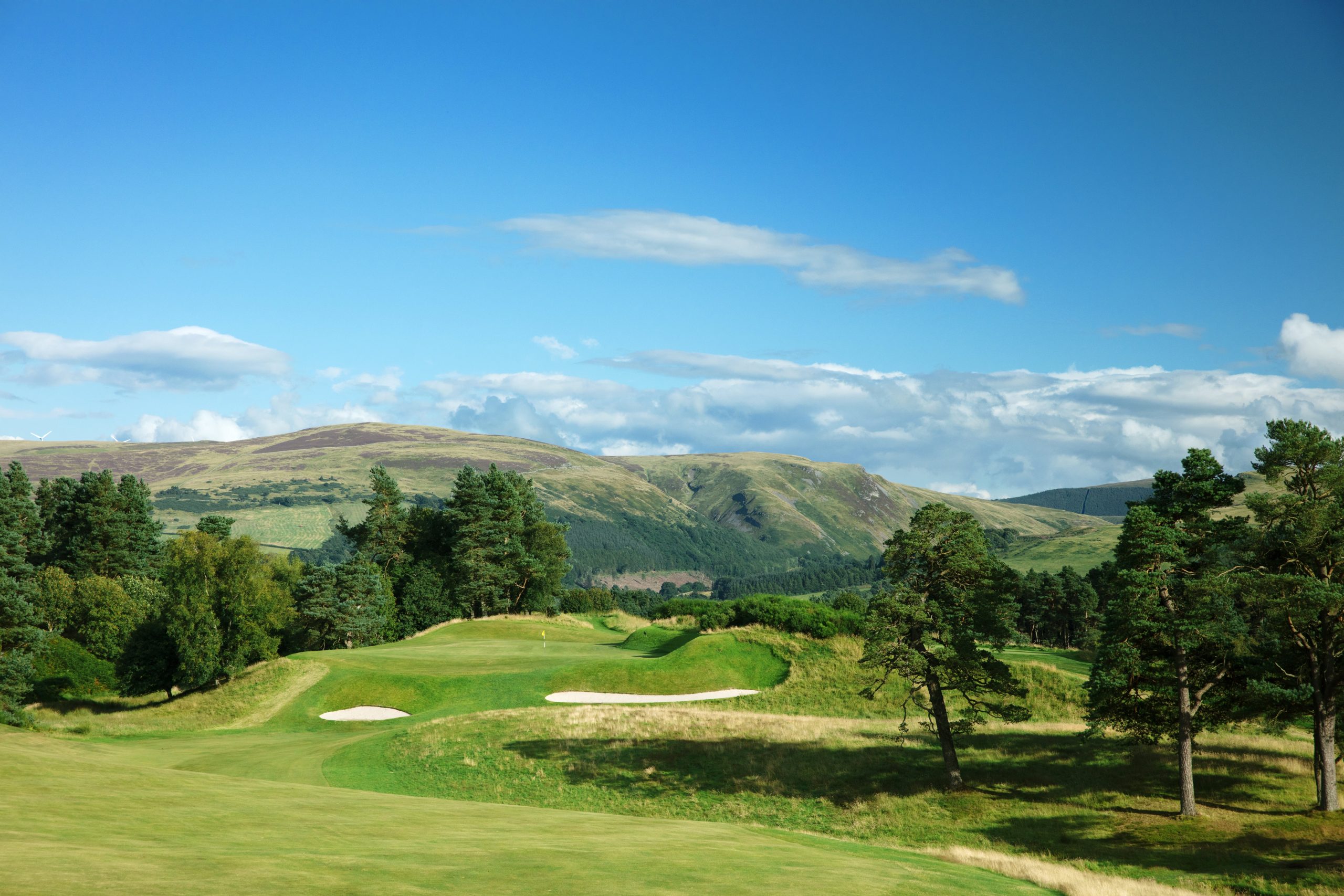 Gleneagles dramatic scenery