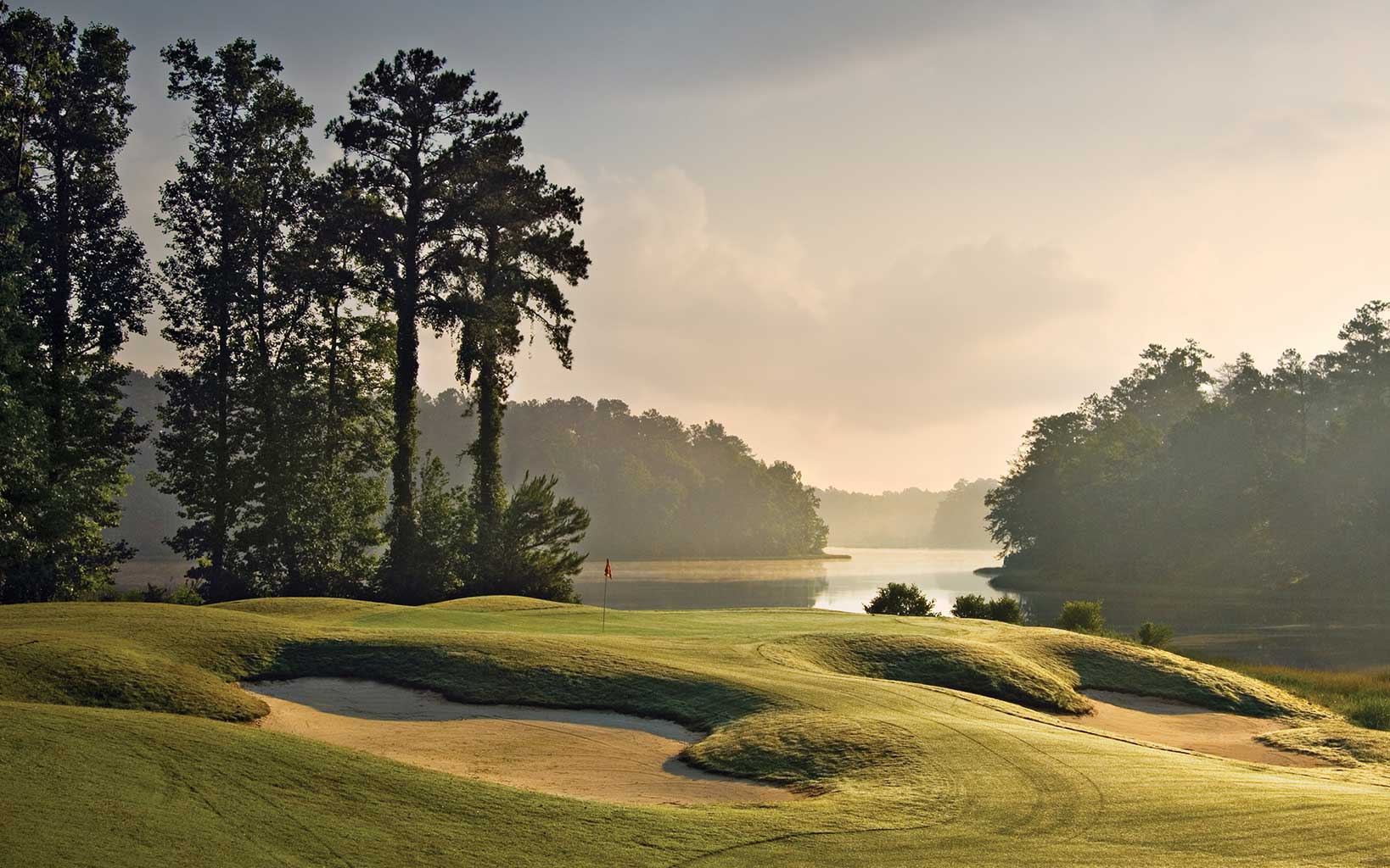 Grand National Golf Club at sunrise