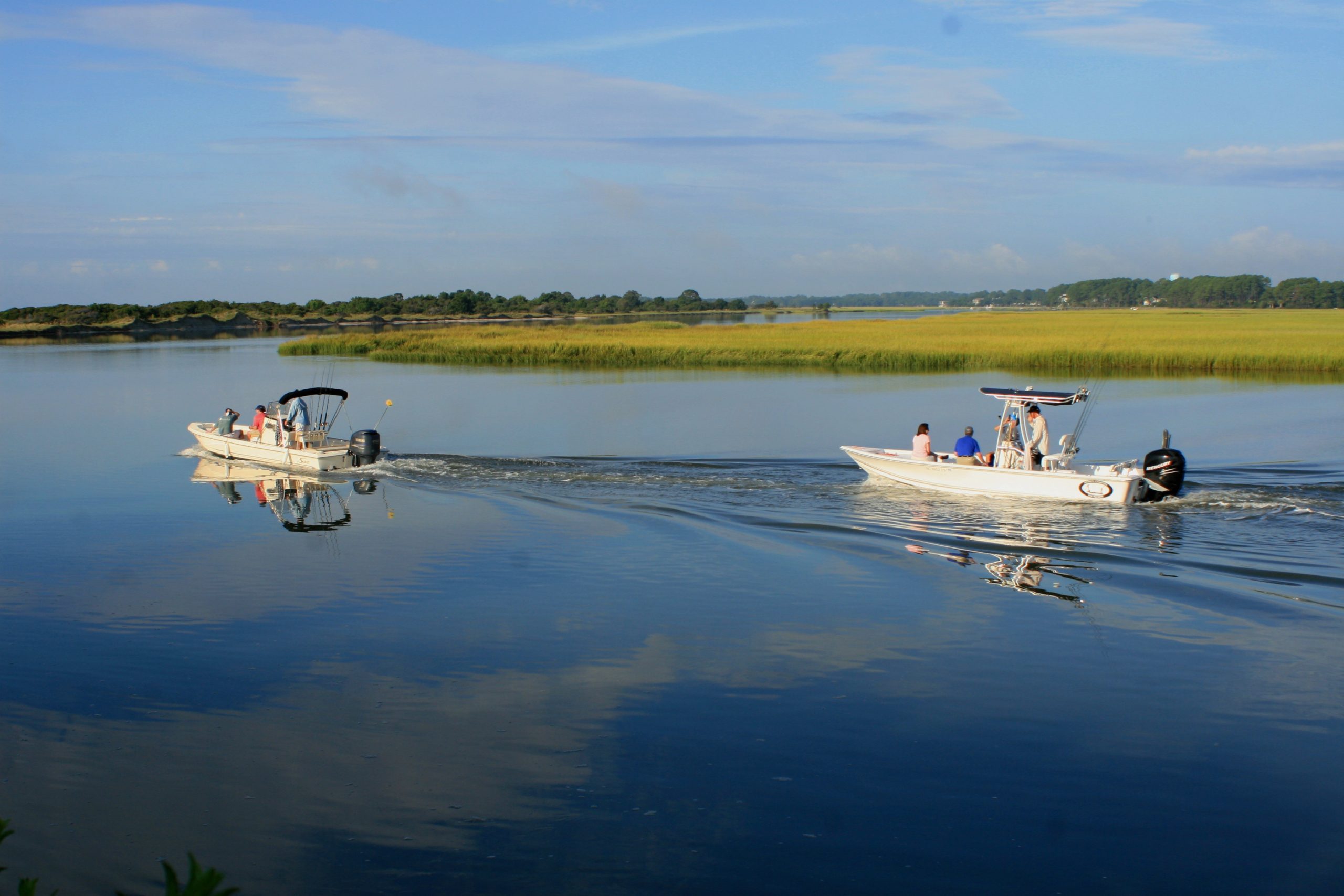 Boating at Kiawah