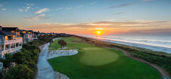 The Ocean Course at Sunset