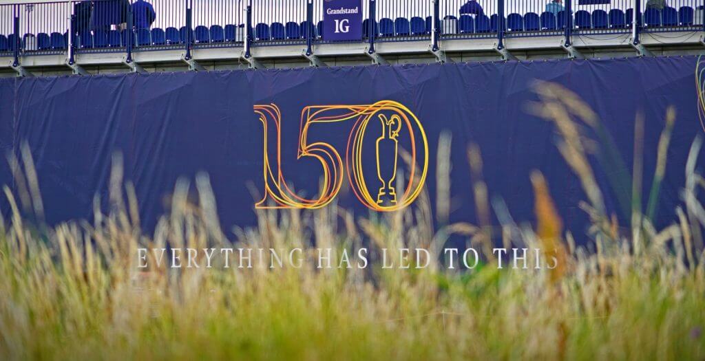 150th Open Championship Signage