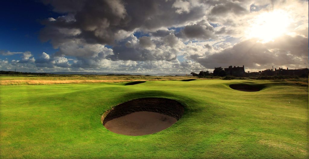 Bunker at Royal Liverpool Golf Club