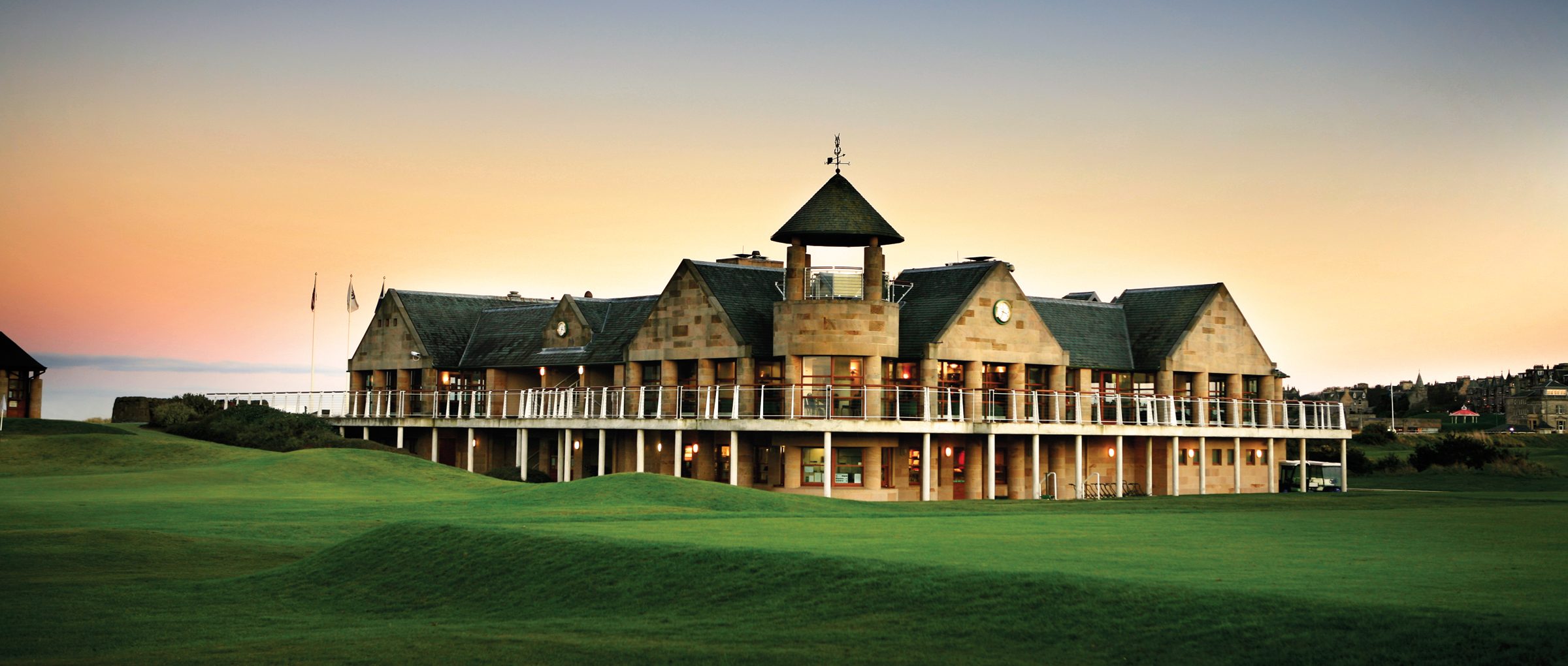 New Course clubhouse at St Andrews