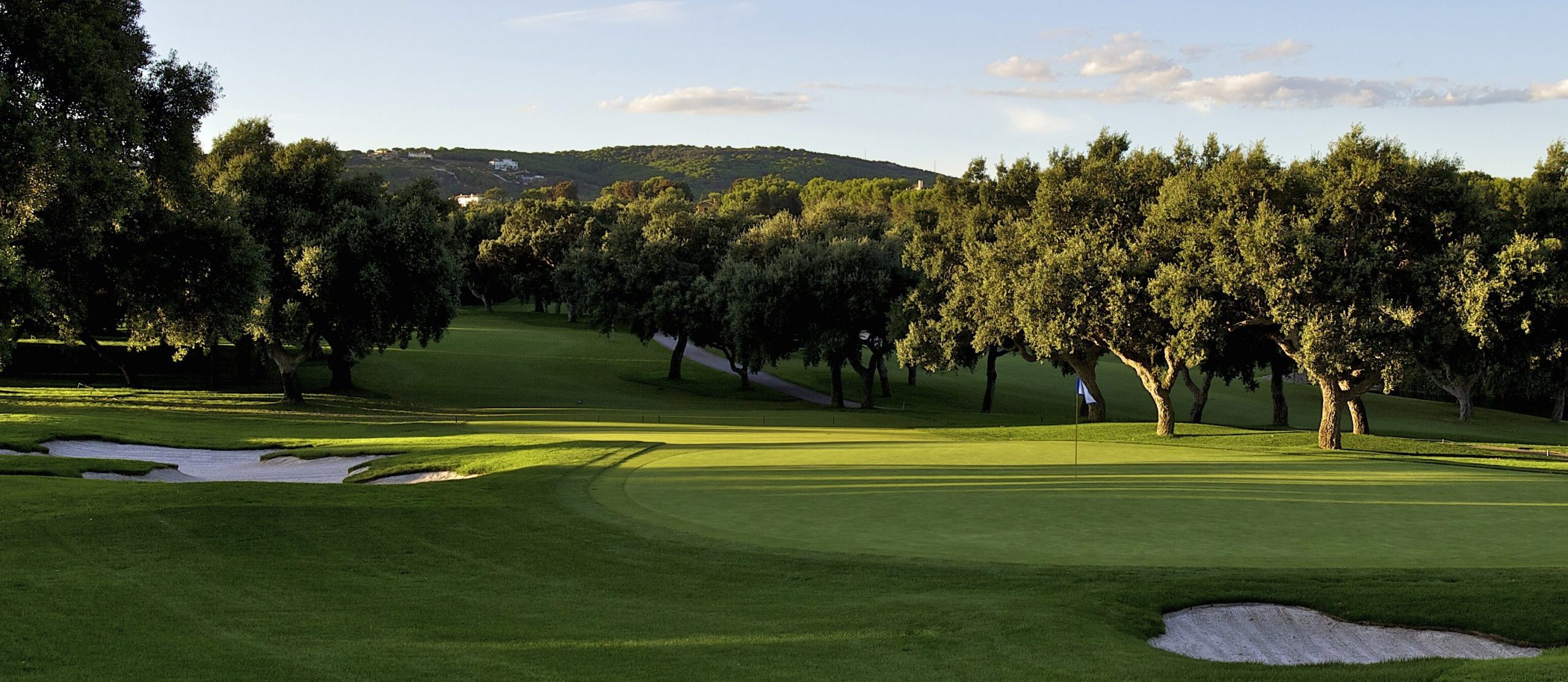 Valderrama Golf Club fairways in Spain