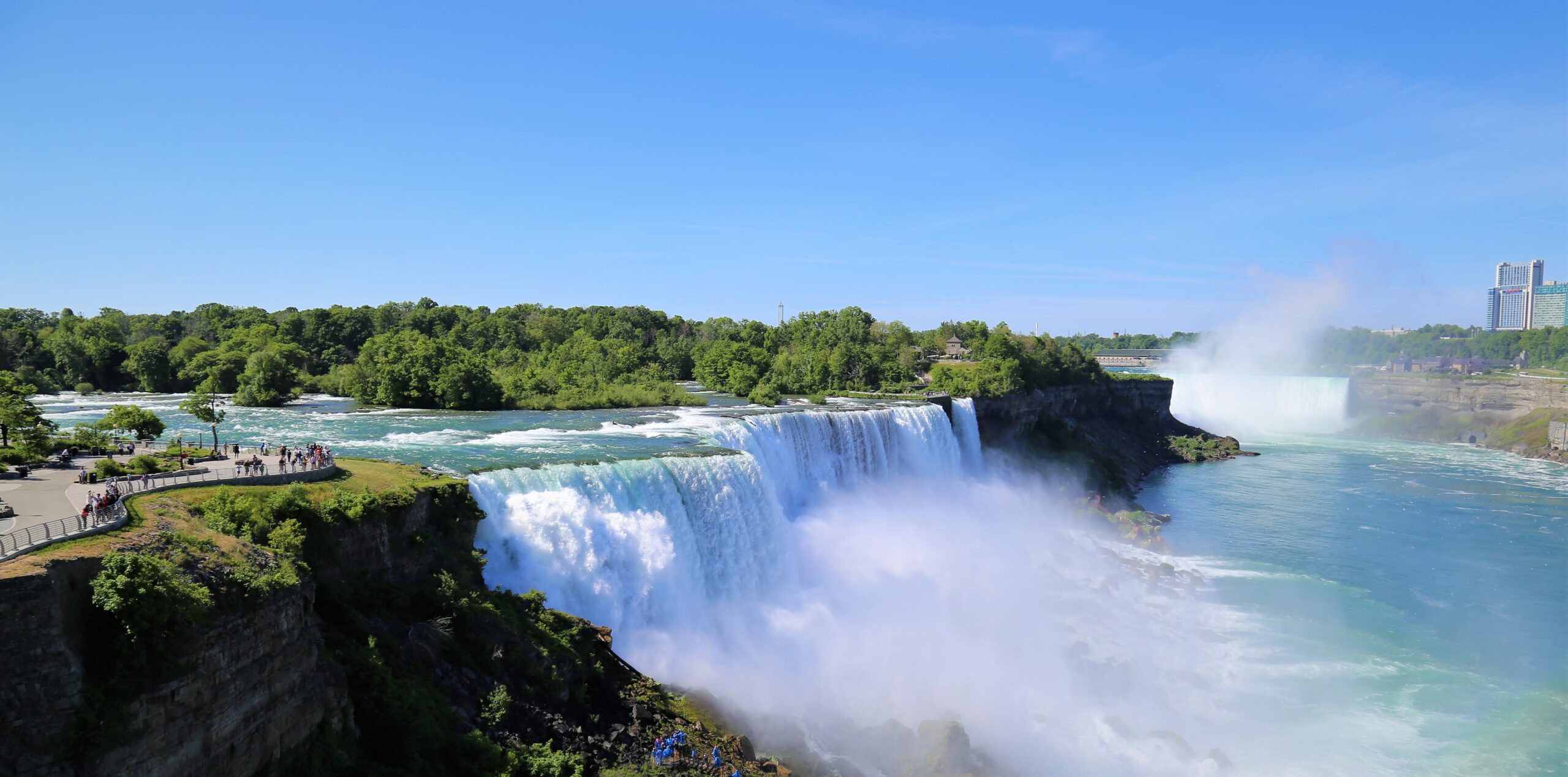 Niagara Falls on a Sunny Day