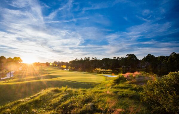 Green at Osprey Point Golf Course on Kiawah Island, Charleston, South Carolina