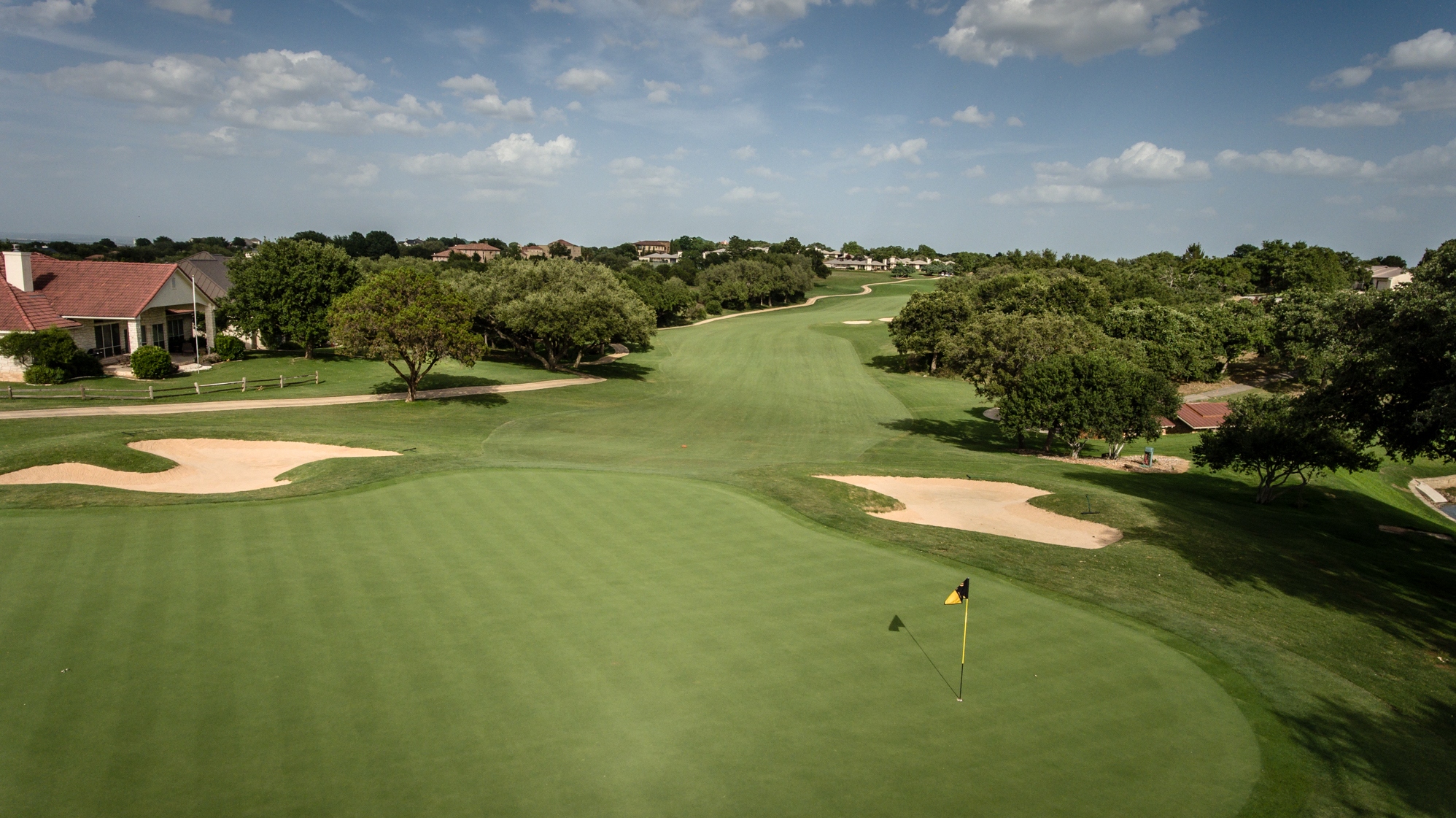 Wide fairways at Horseshoe Bay Austin