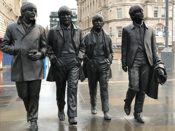 The Beatles Statue in Liverpool