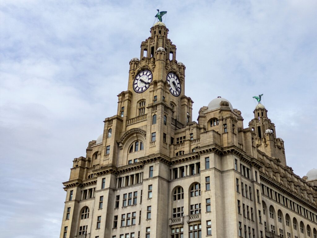 The liver building Liverpool