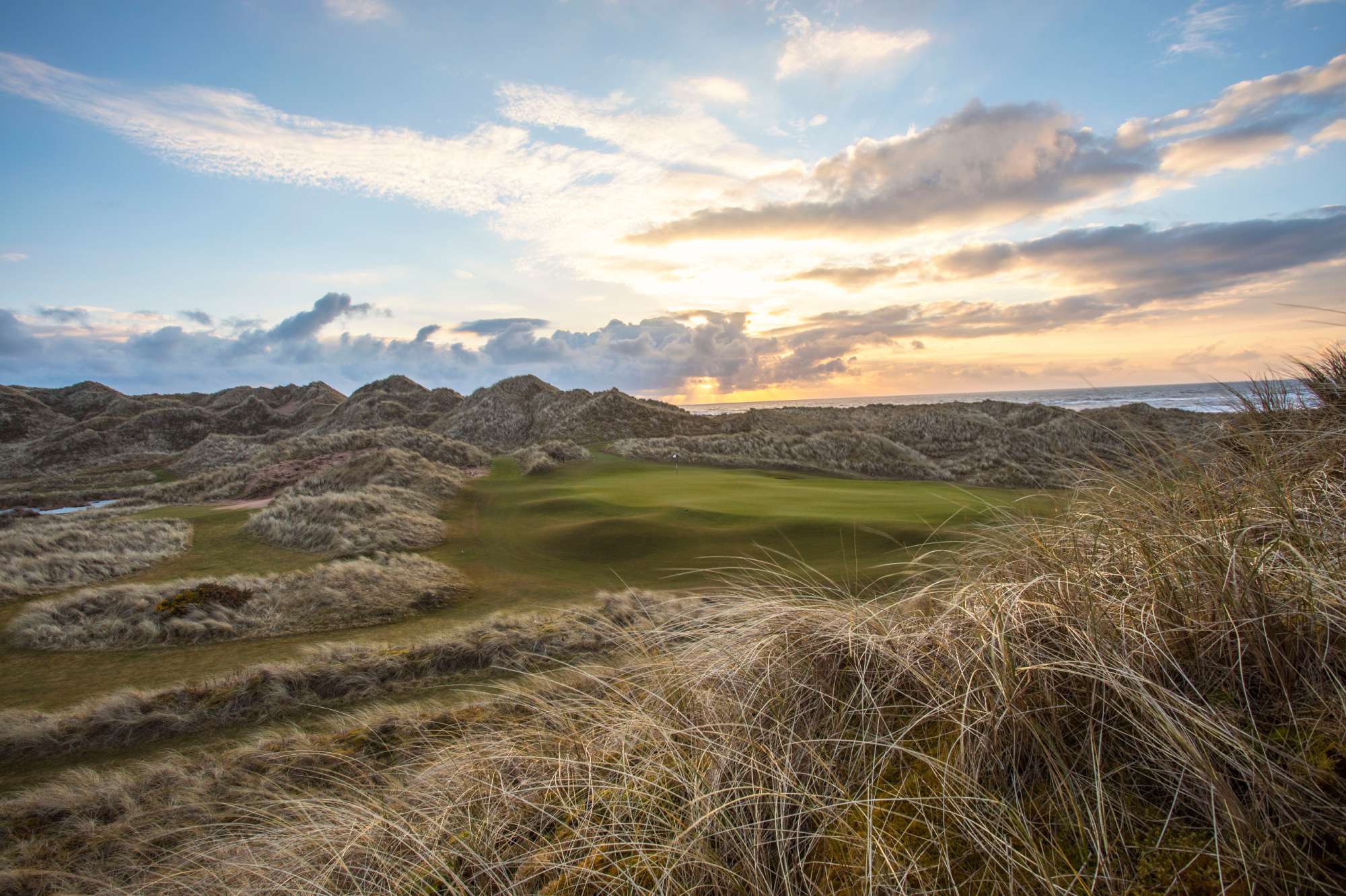 14th Green at Trump International Aberdeen