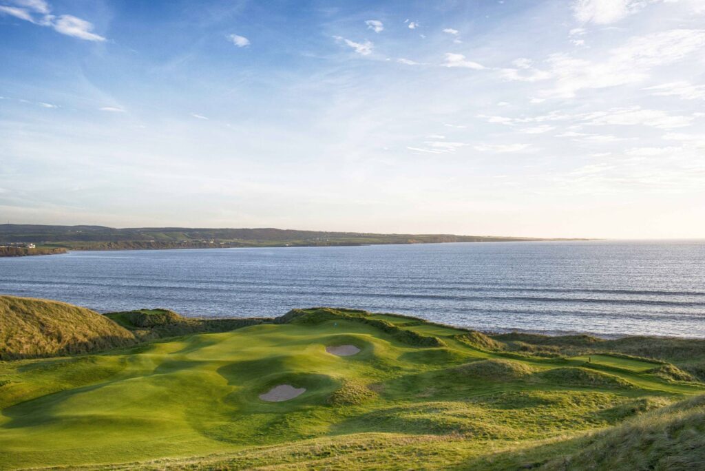 Undulating dunes at Lahinch