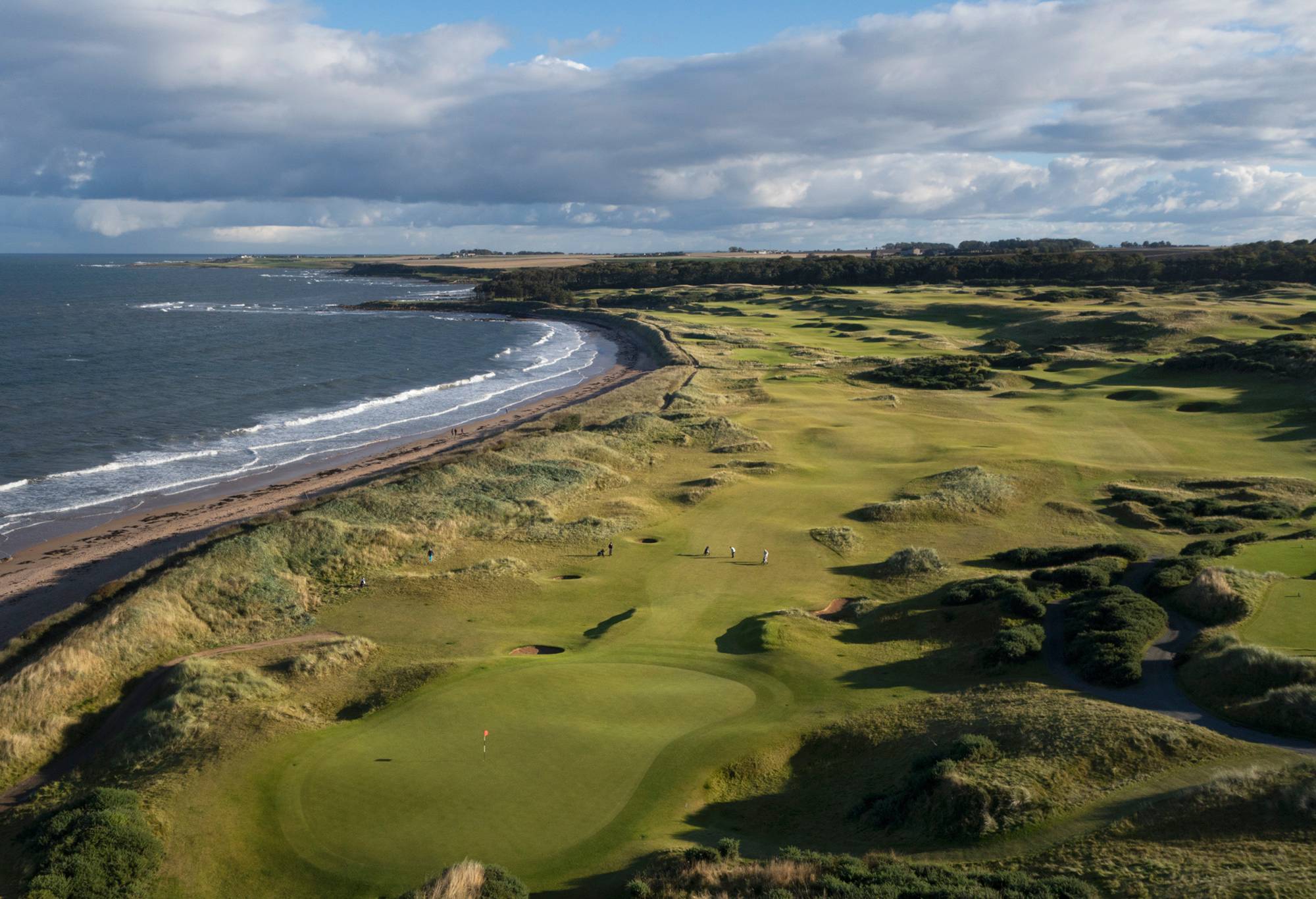 Kingsbarns Golf Links coastline