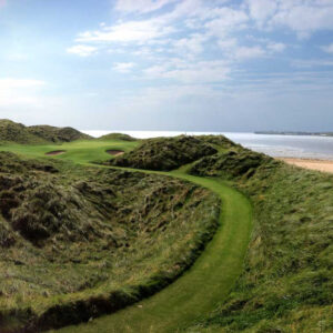 Weaving dunes at Lahinch
