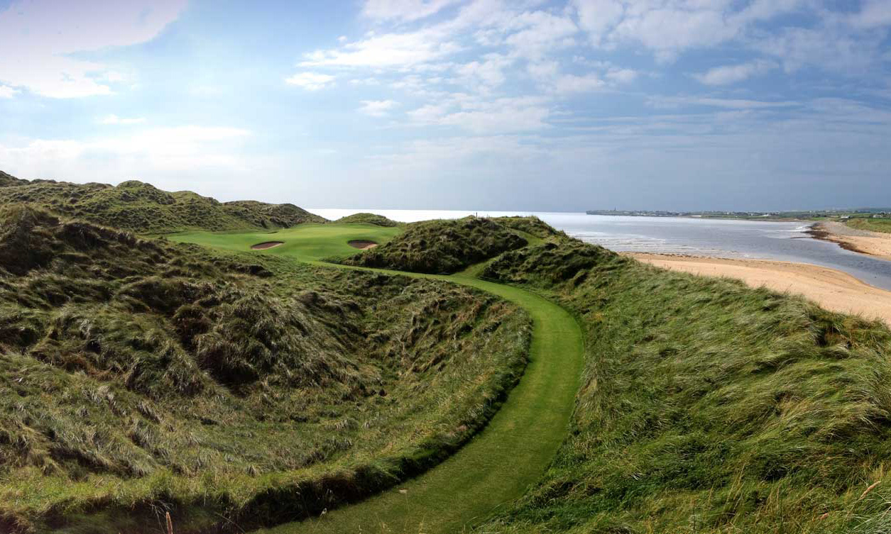 Weaving dunes at Lahinch