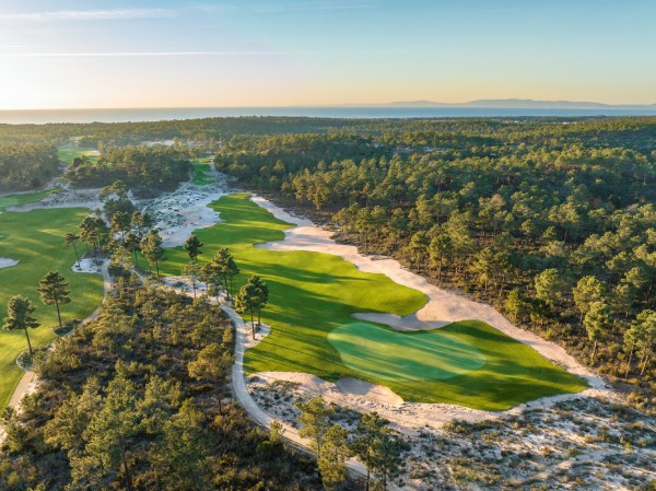 Arial view of Dunas Golf Course