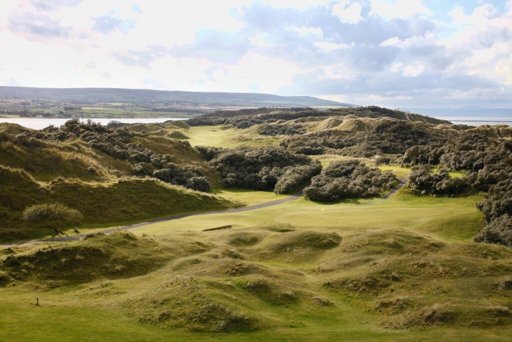 A protected green at Portstewart