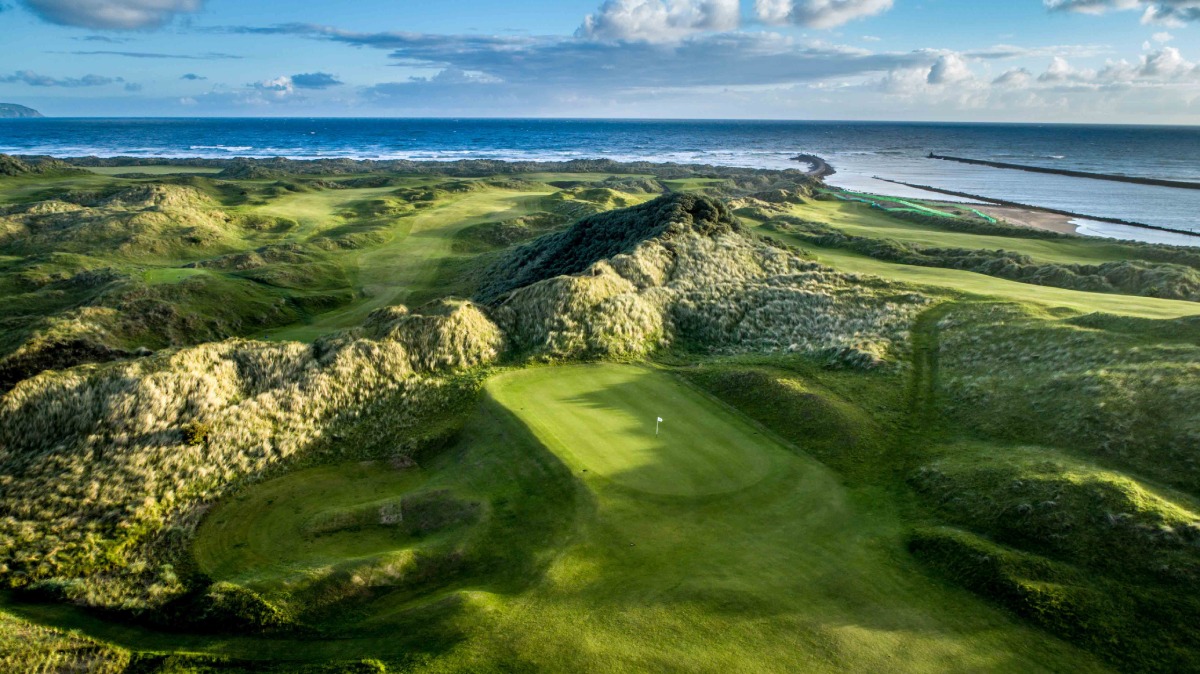 Castlerock golf club coastline