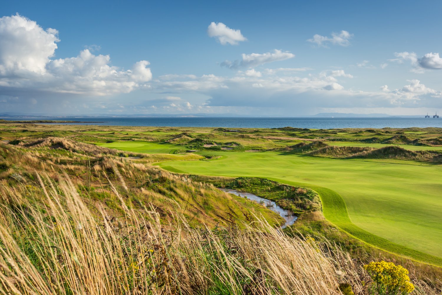 Dumbarnie Golf Links dramatic dunes