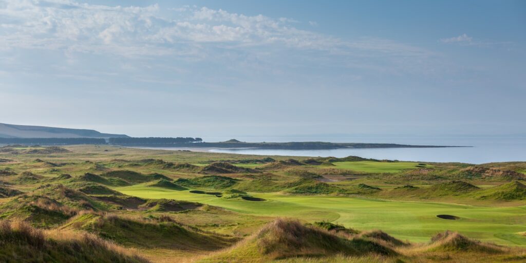 Dumbarnie Golf Links Coastline