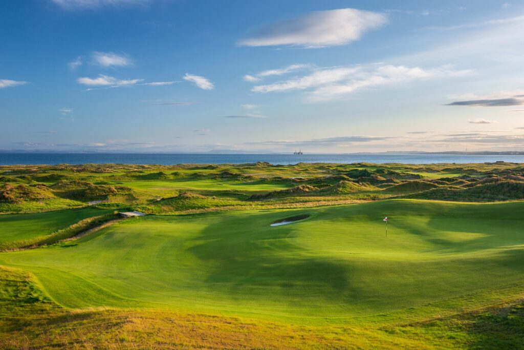 Dumbarnie Golf Links Panoramic