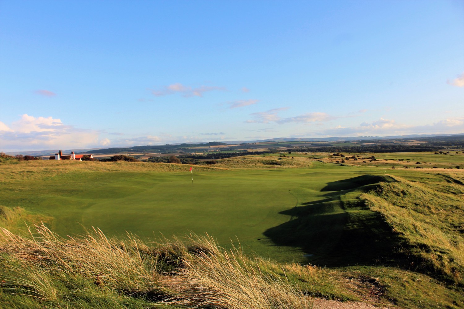 Green at Gullane Golf Club