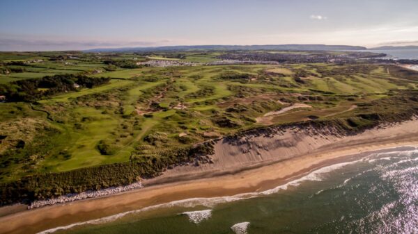 The beach at Royal Portrush