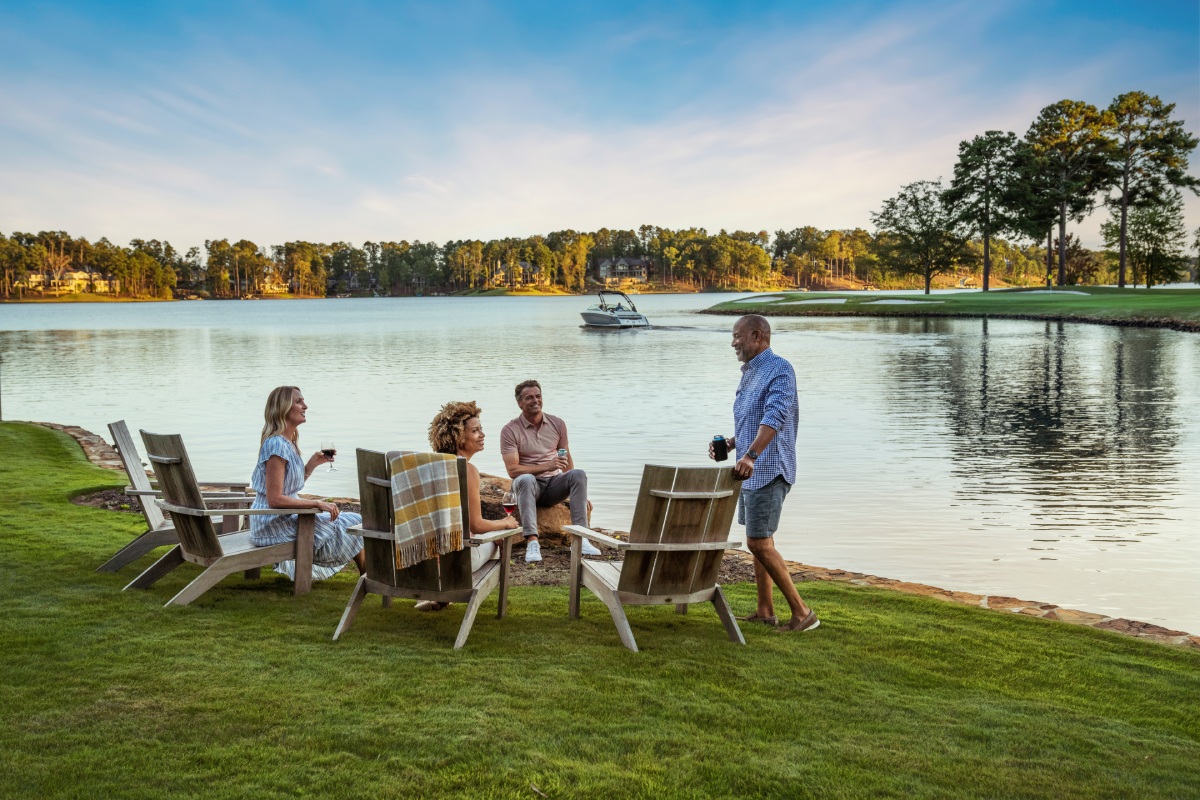 Relaxing at Reynolds Lake Oconee