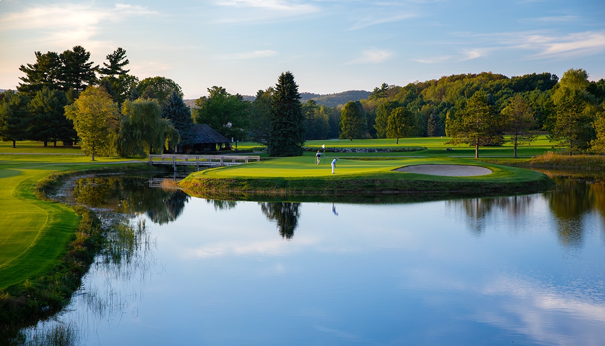 Boyne Mountain Monument 18th Hole