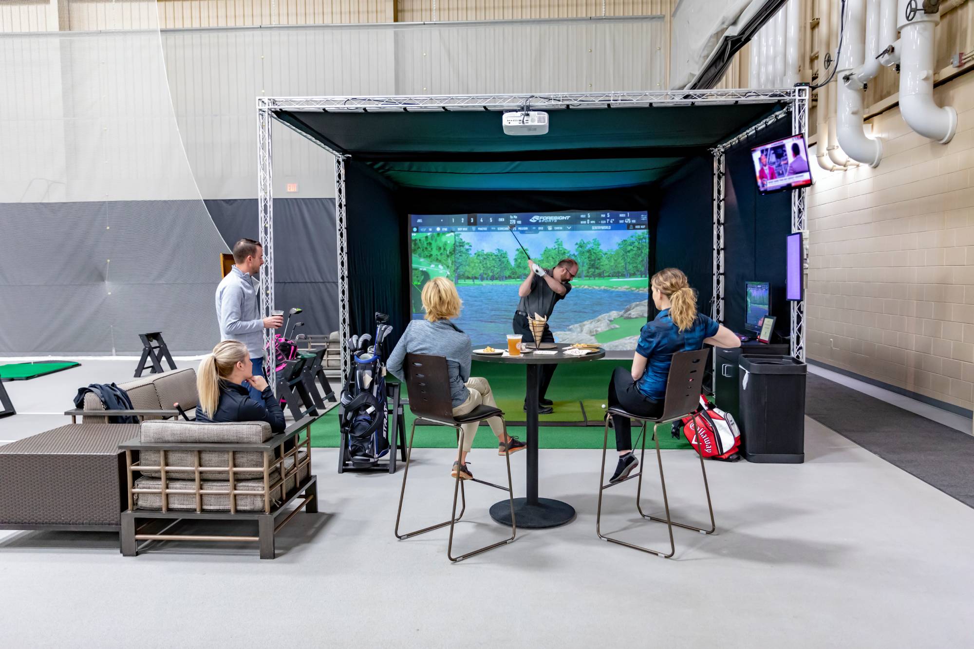 Golf Simulator at SentryWorld