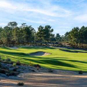 Bunkering at Dunas golf course