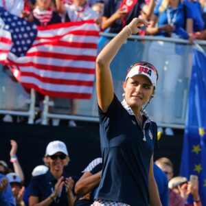 Lexi Thompson at the Solheim Cup