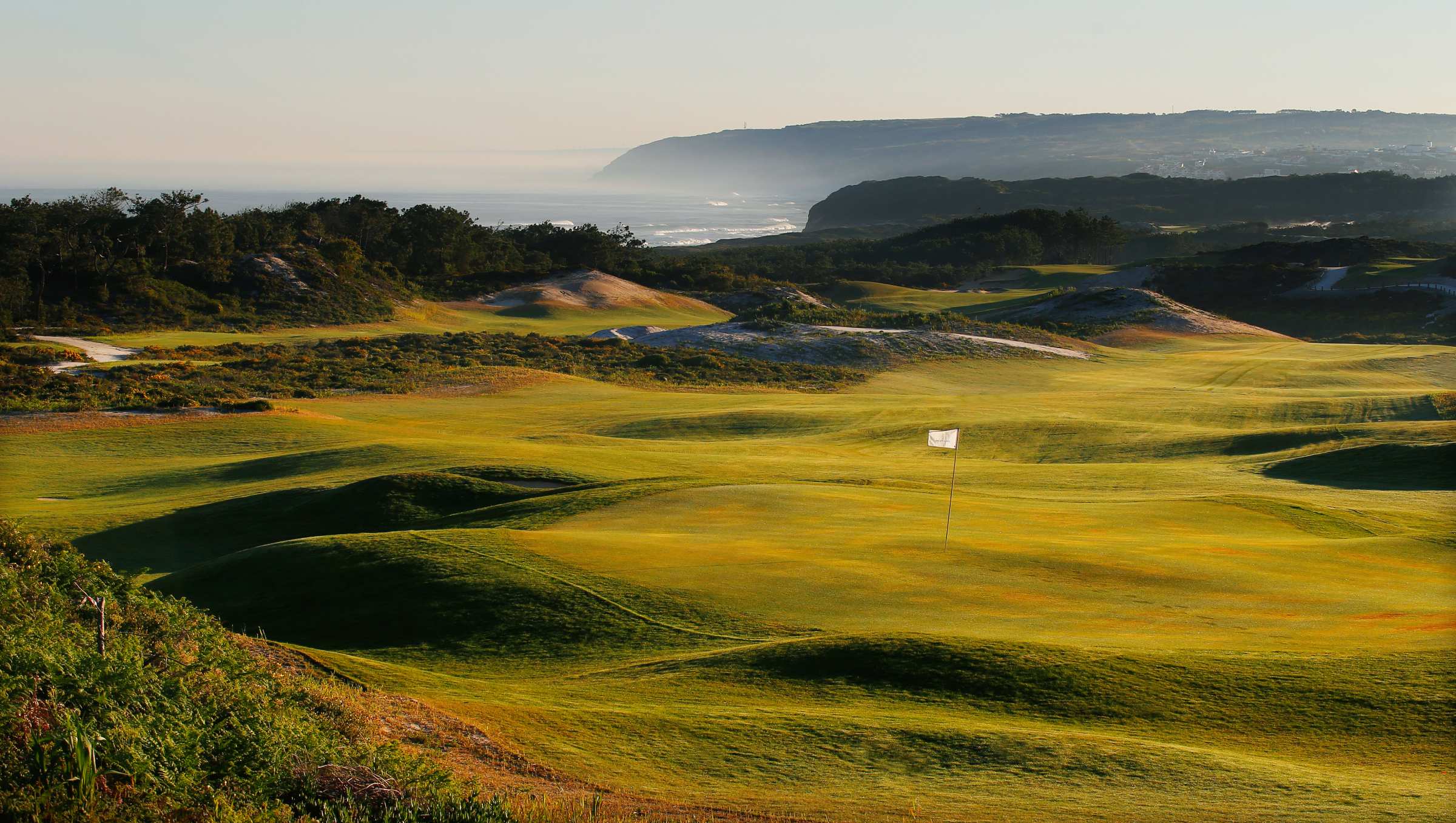 Atlantic mist at West Cliffs golf course