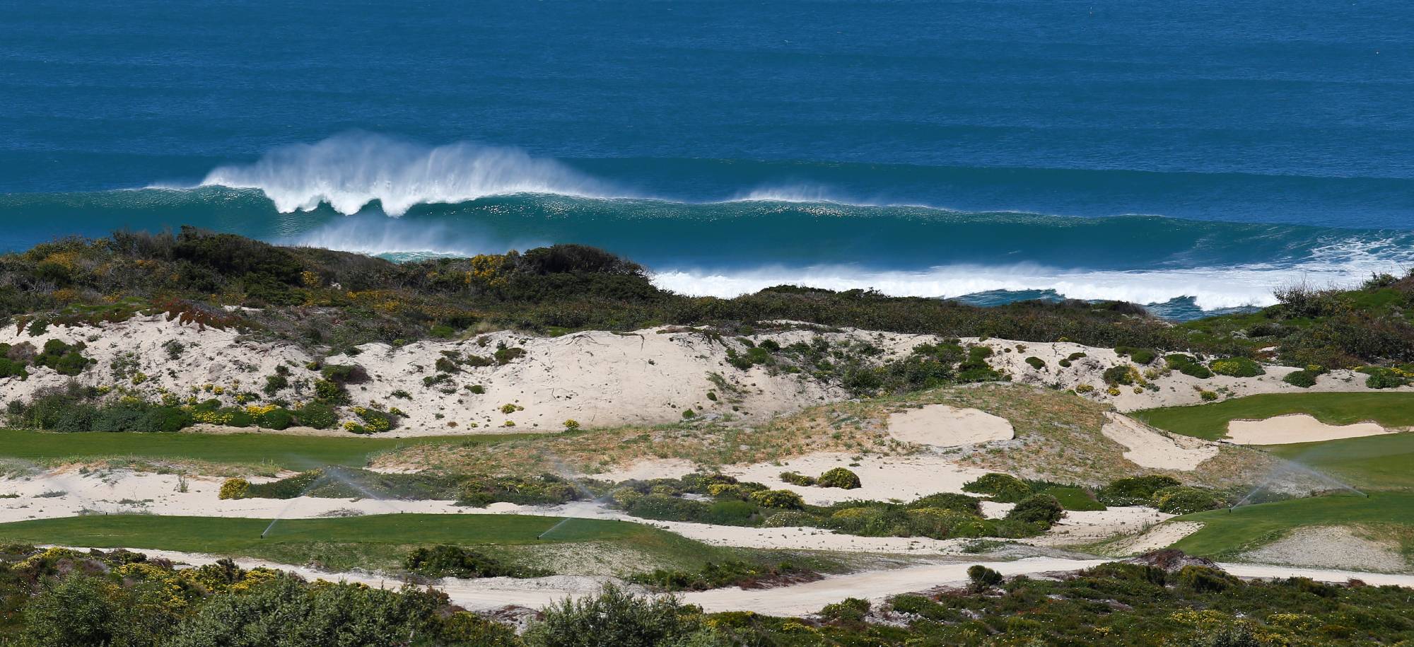 Atlantic waves at West Cliffs