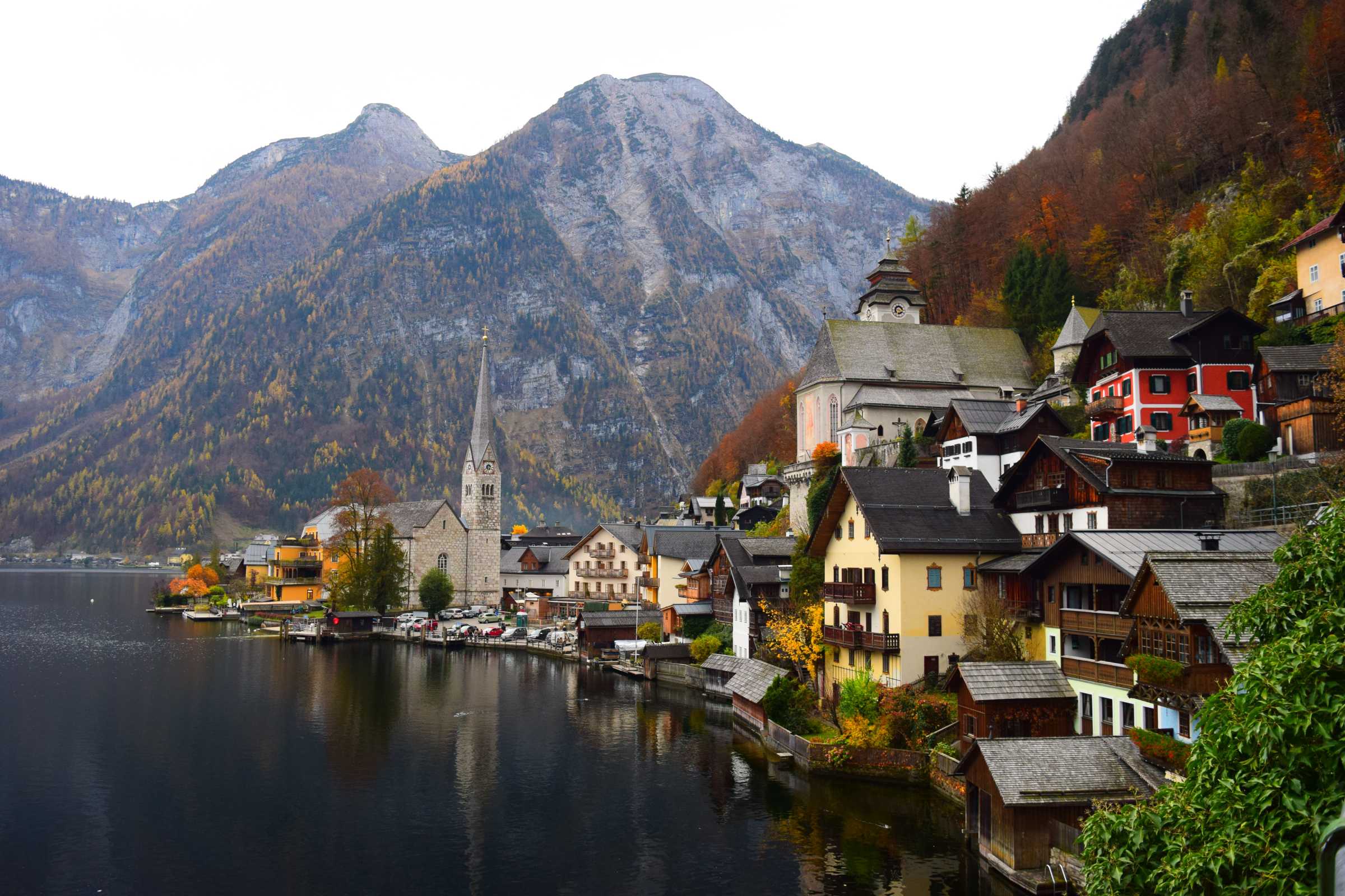 Hallstatt Town in Austria