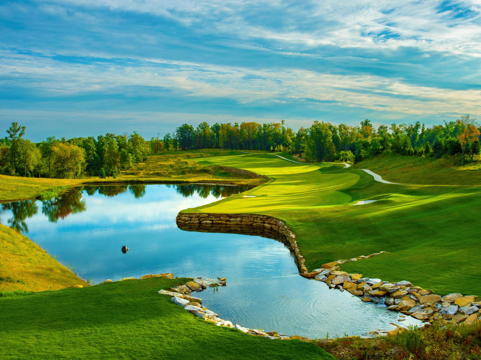 18th hole at Shepherd's Rock