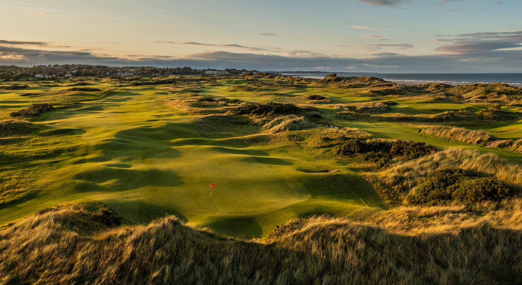 Sunset at Jameson Links