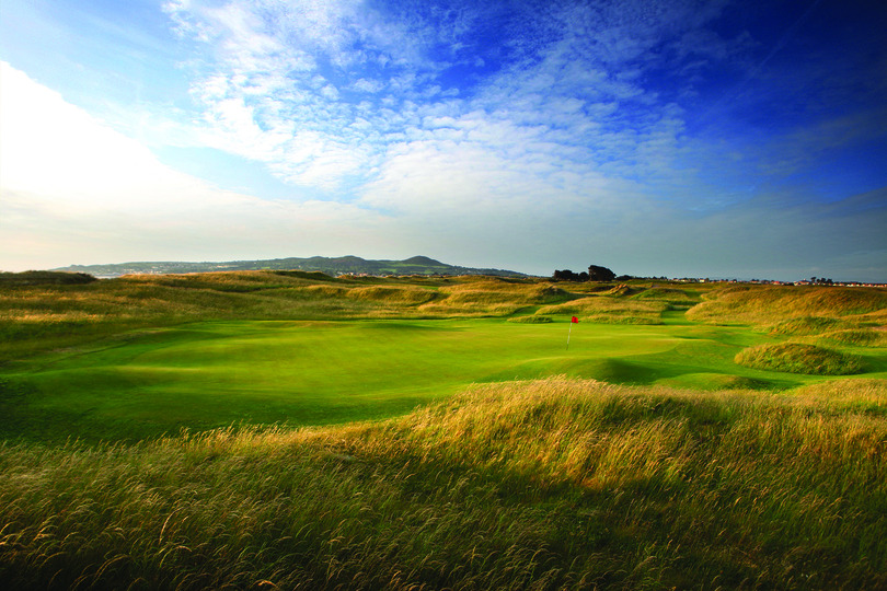 Blue skies over Portmarnock