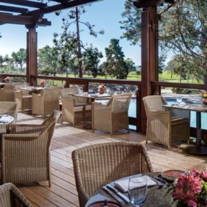 The Lodge at Torrey Pines Valentien Patio