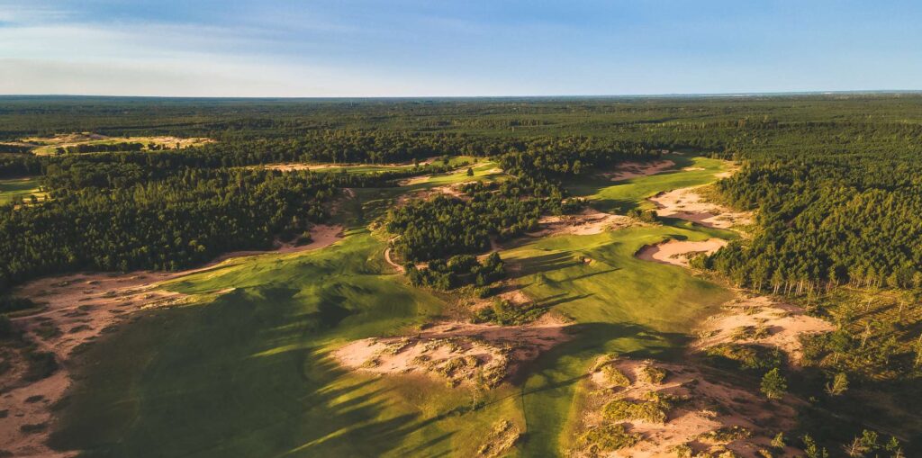 5th & 6th Hole at Mammoth Dunes Golf Course