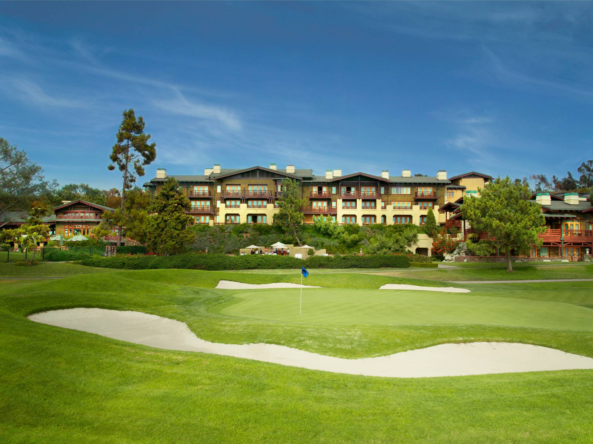 The Lodge at Torrey Pines Overlooking the Green