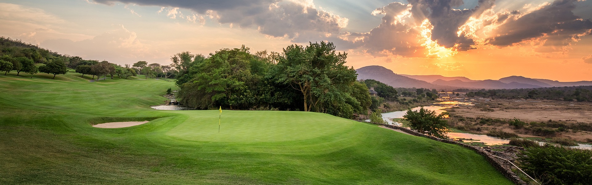 Leopard Creek at Sunset